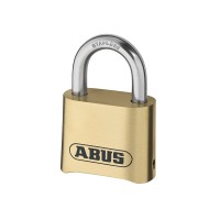 ABUS Mechanical 180IB/50 50mm Brass Body Combination Padlock (4-Digit) Carded ABU180IB50C