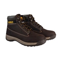 DEWALT Apprentice Hiker Nubuck Boots Brown UK 12 EUR 47 DEWAPPREN12B